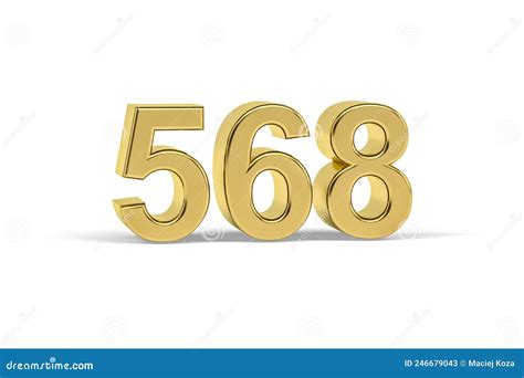 3D Lotto Number: 568 .